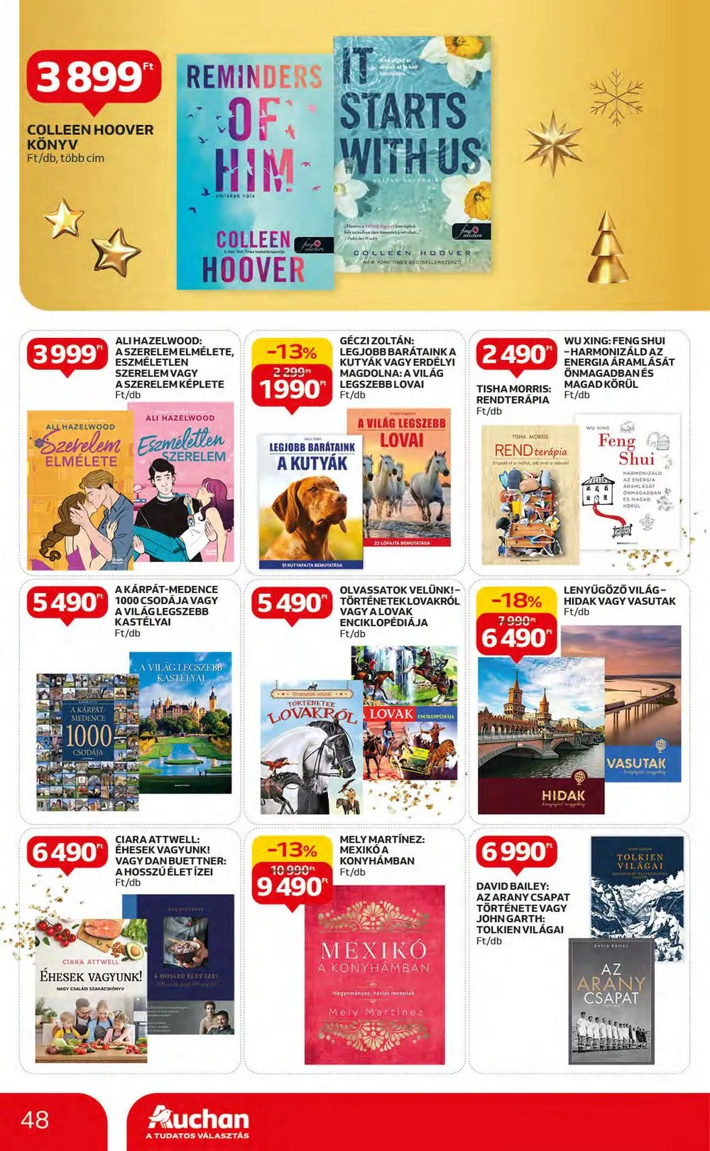 Auchan akciós újság Hipermarket 12.07–12.13 – 48. oldal
