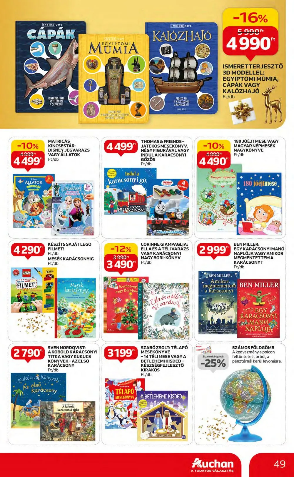 Auchan akciós újság Hipermarket 12.07–12.13 – 49. oldal