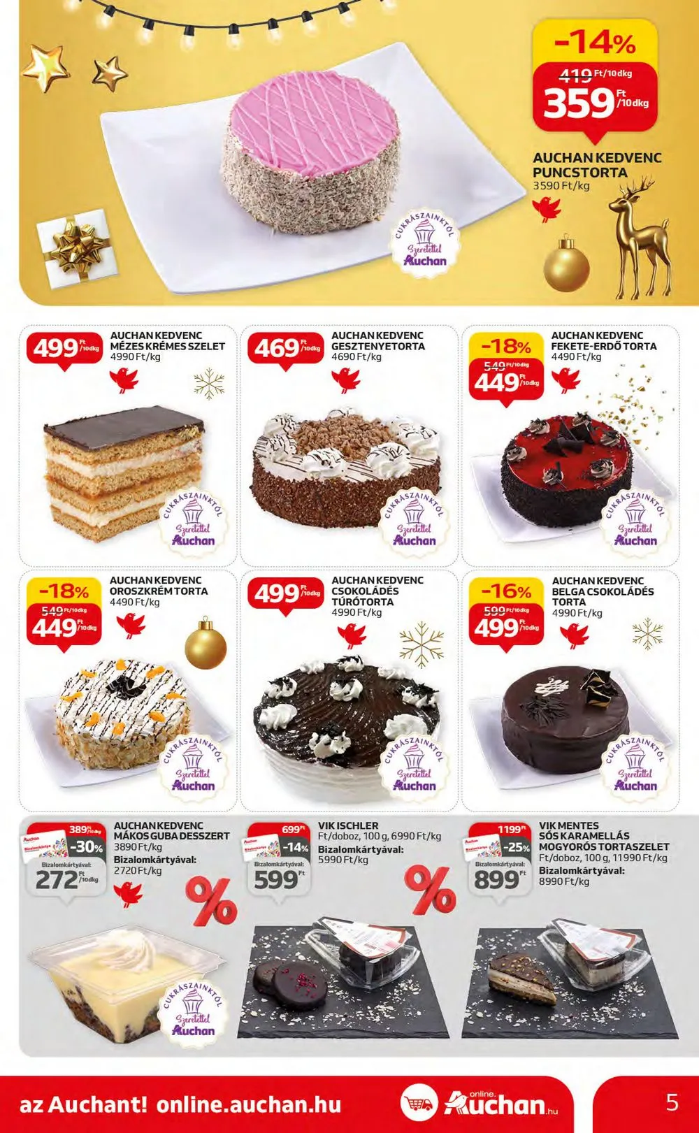 Auchan akciós újság Hipermarket 12.07–12.13 – 5. oldal
