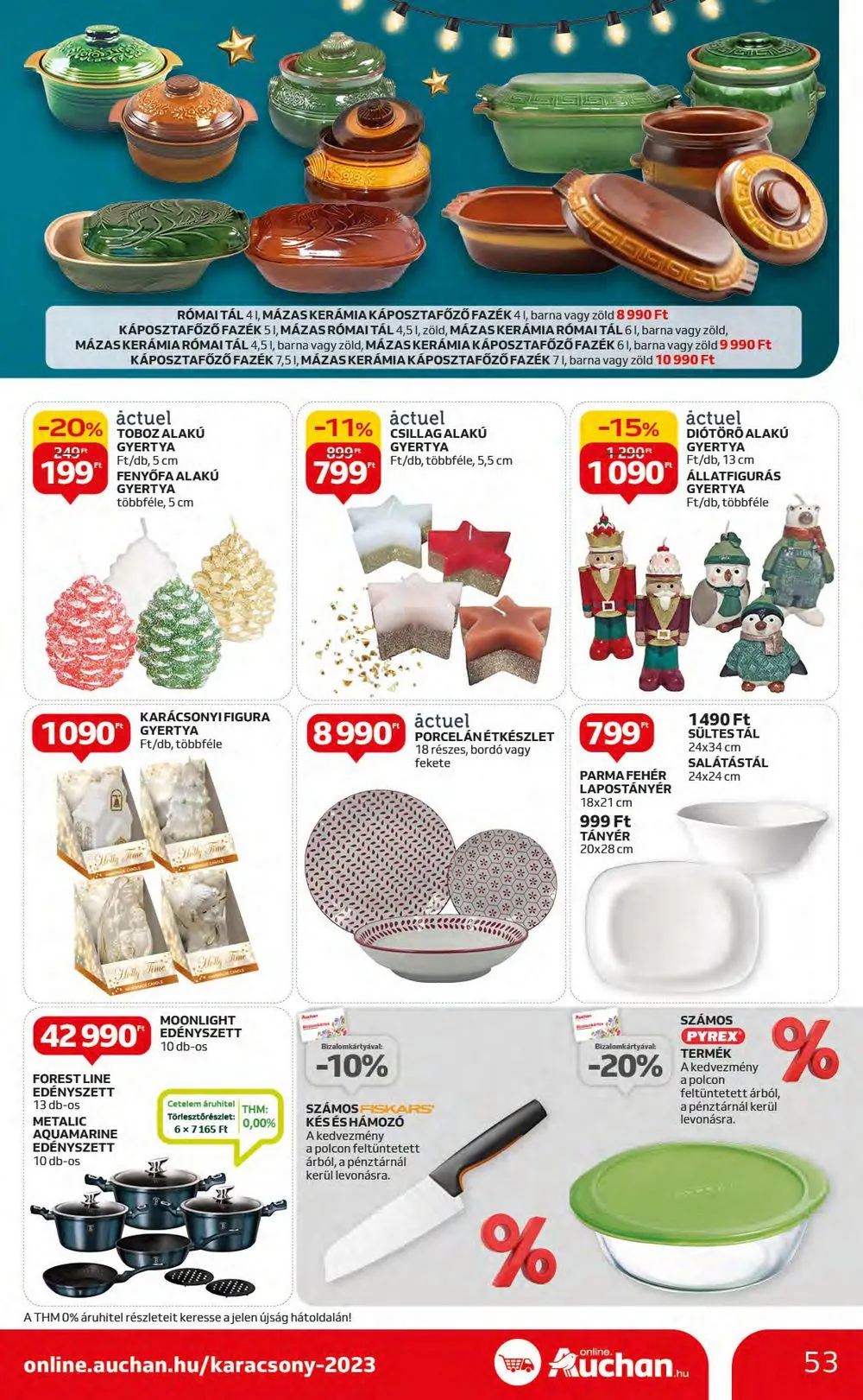 Auchan akciós újság Hipermarket 12.07–12.13 – 53. oldal