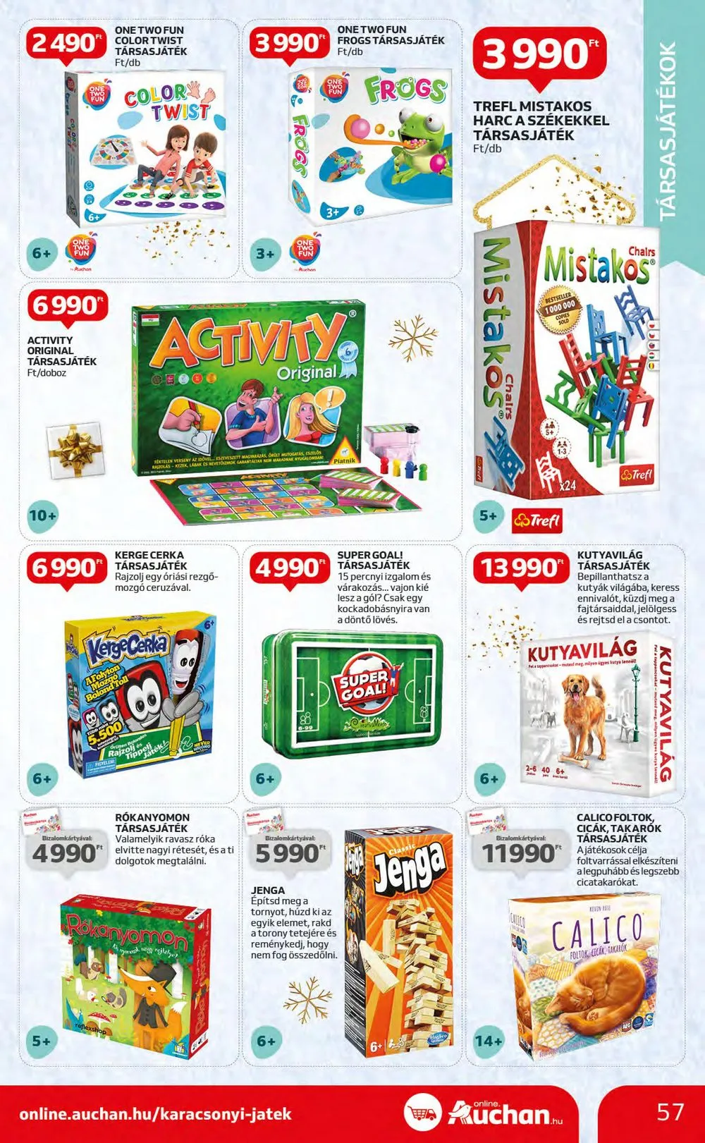 Auchan akciós újság Hipermarket 12.07–12.13 – 57. oldal