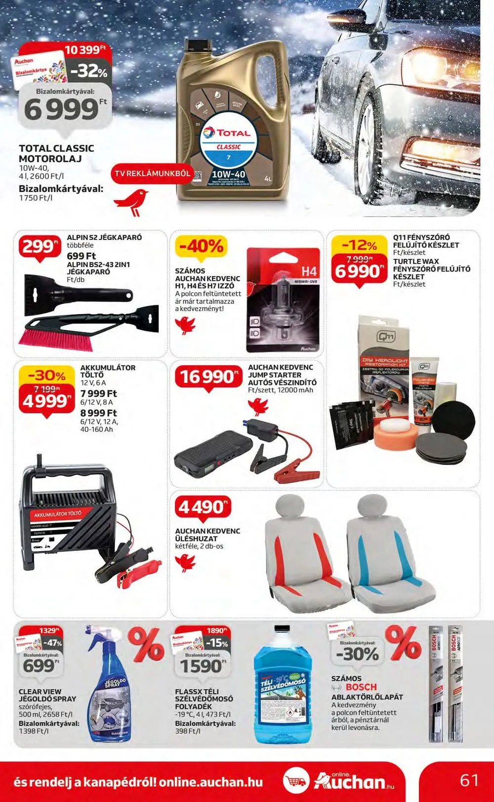 Auchan akciós újság Hipermarket 12.07–12.13 – 61. oldal