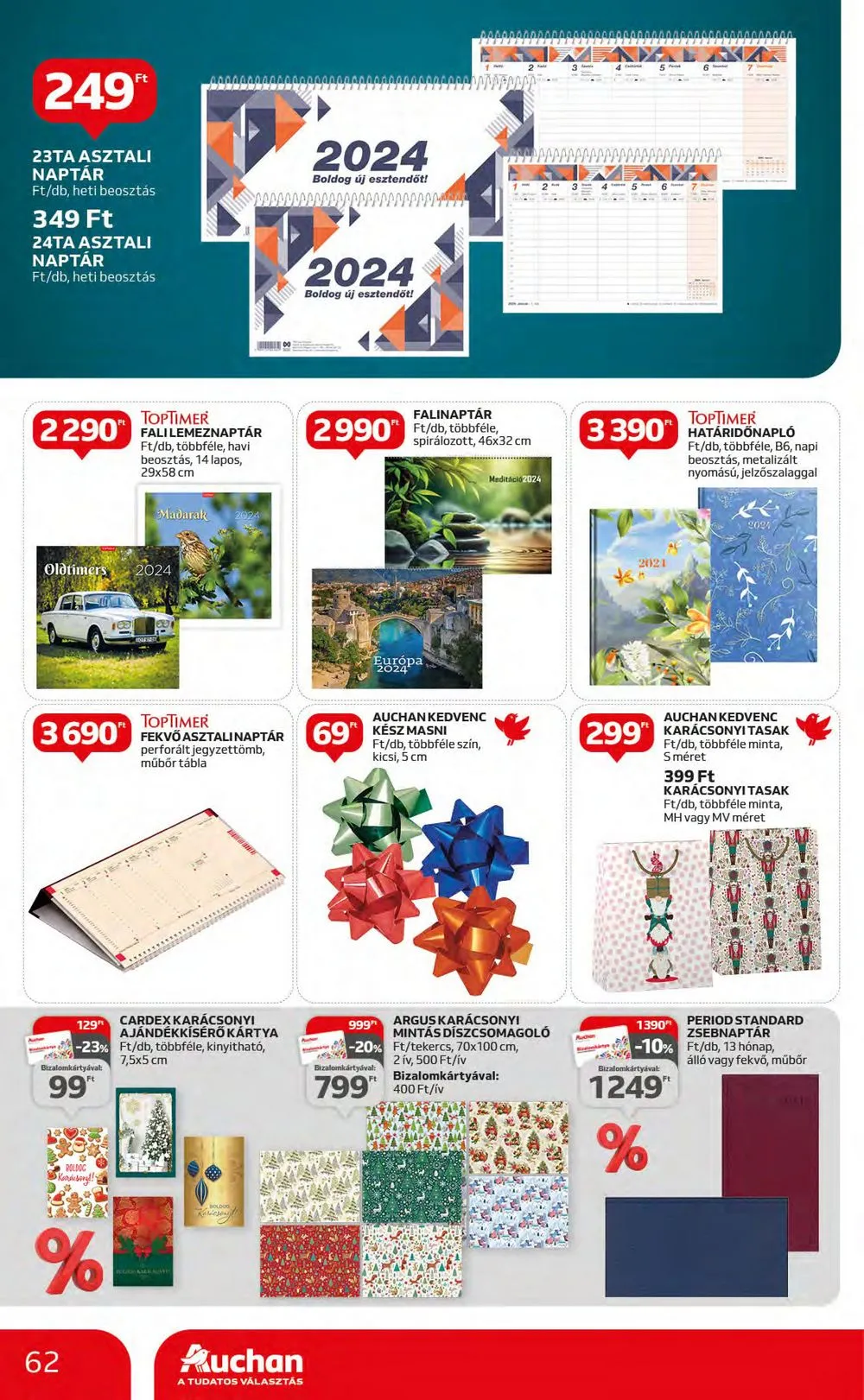 Auchan akciós újság Hipermarket 12.07–12.13 – 62. oldal