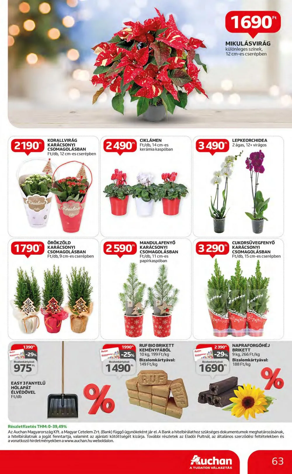 Auchan akciós újság Hipermarket 12.07–12.13 – 63. oldal