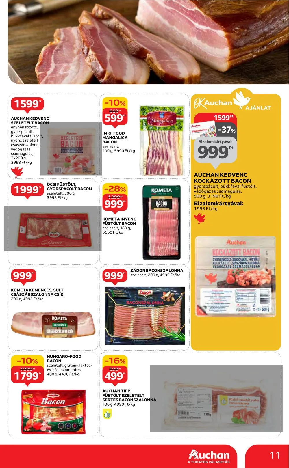 Auchan akciós újság Hipermarket 12.14–12.20 – 11. oldal