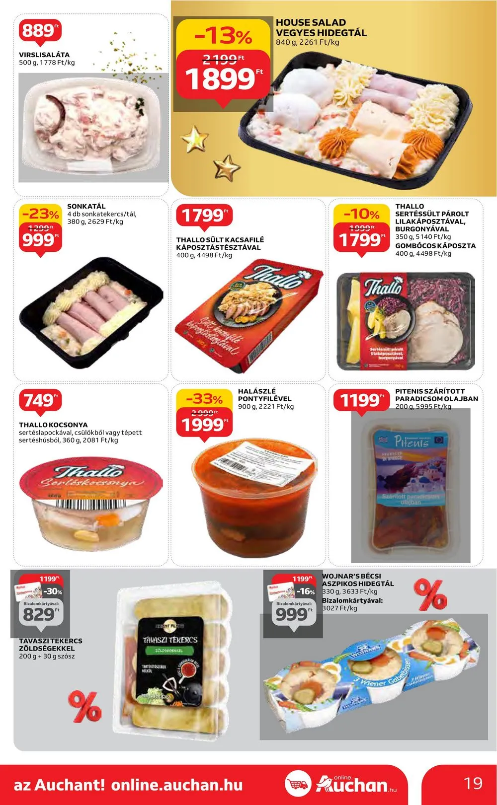 Auchan akciós újság Hipermarket 12.14–12.20 – 19. oldal
