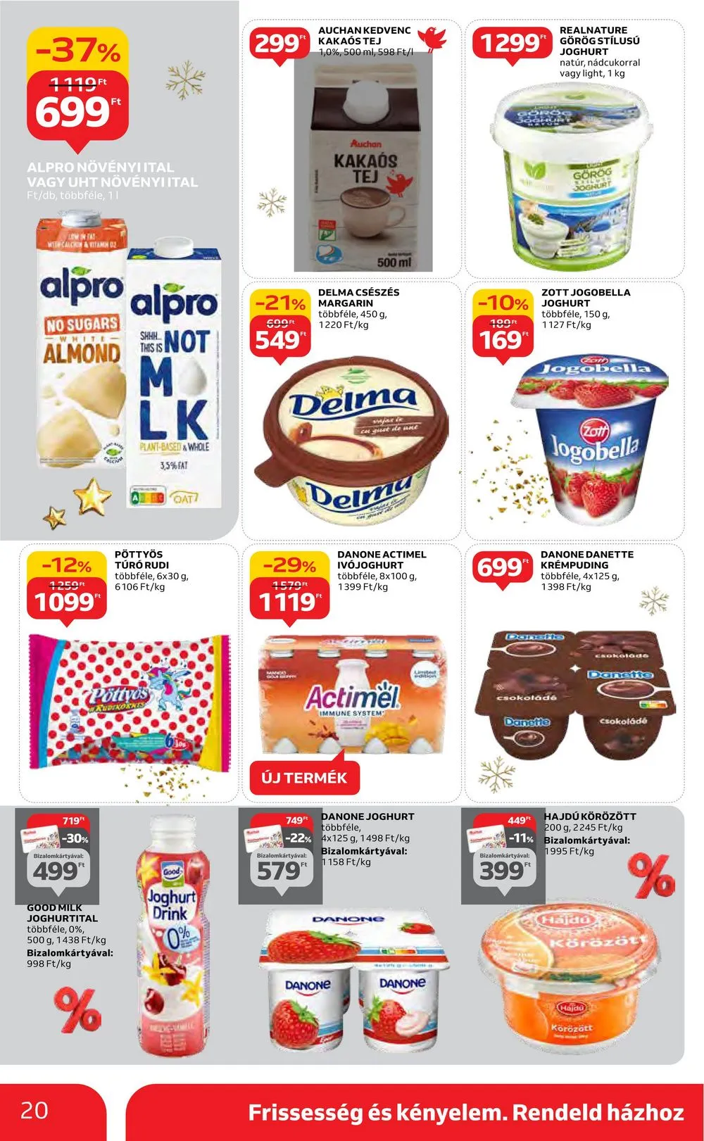 Auchan akciós újság Hipermarket 12.14–12.20 – 20. oldal