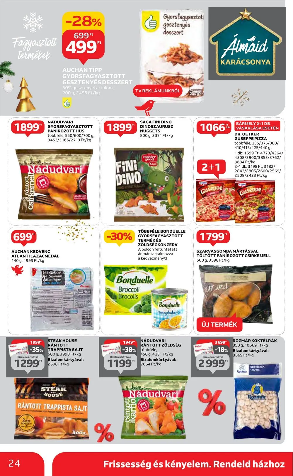 Auchan akciós újság Hipermarket 12.14–12.20 – 24. oldal