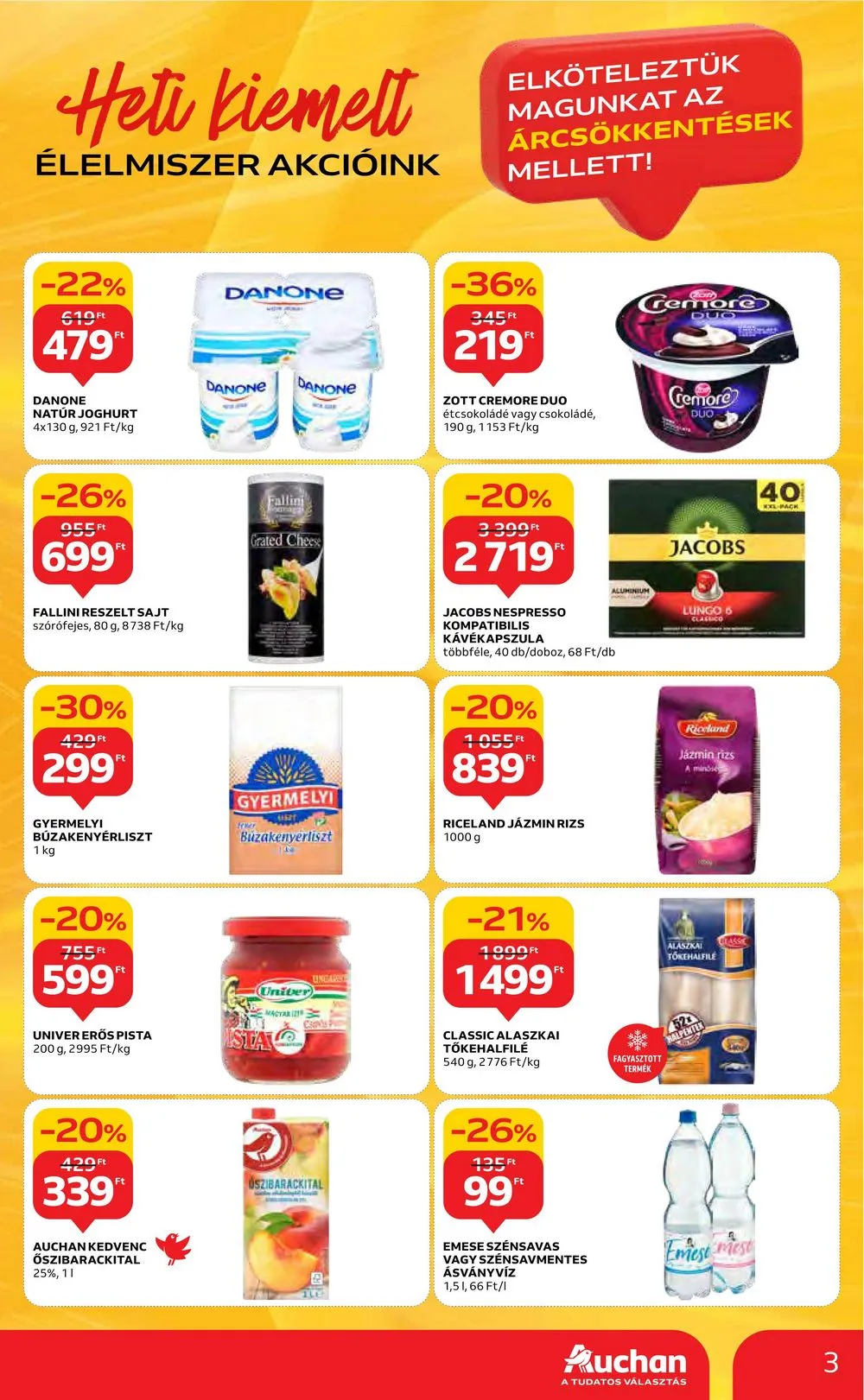 Auchan akciós újság Hipermarket 12.14–12.20 – 3. oldal