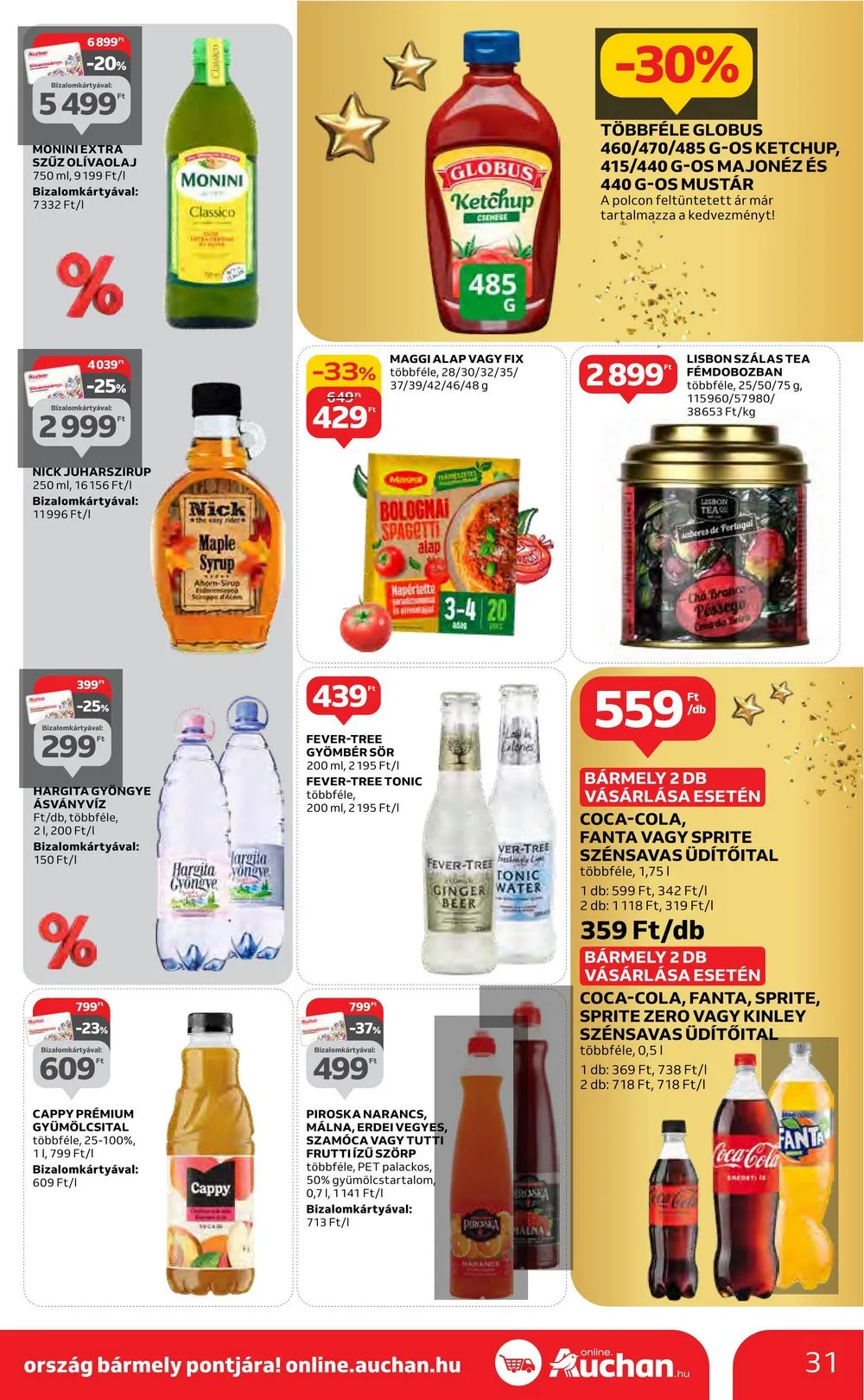 Auchan akciós újság Hipermarket 12.14–12.20 – 31. oldal