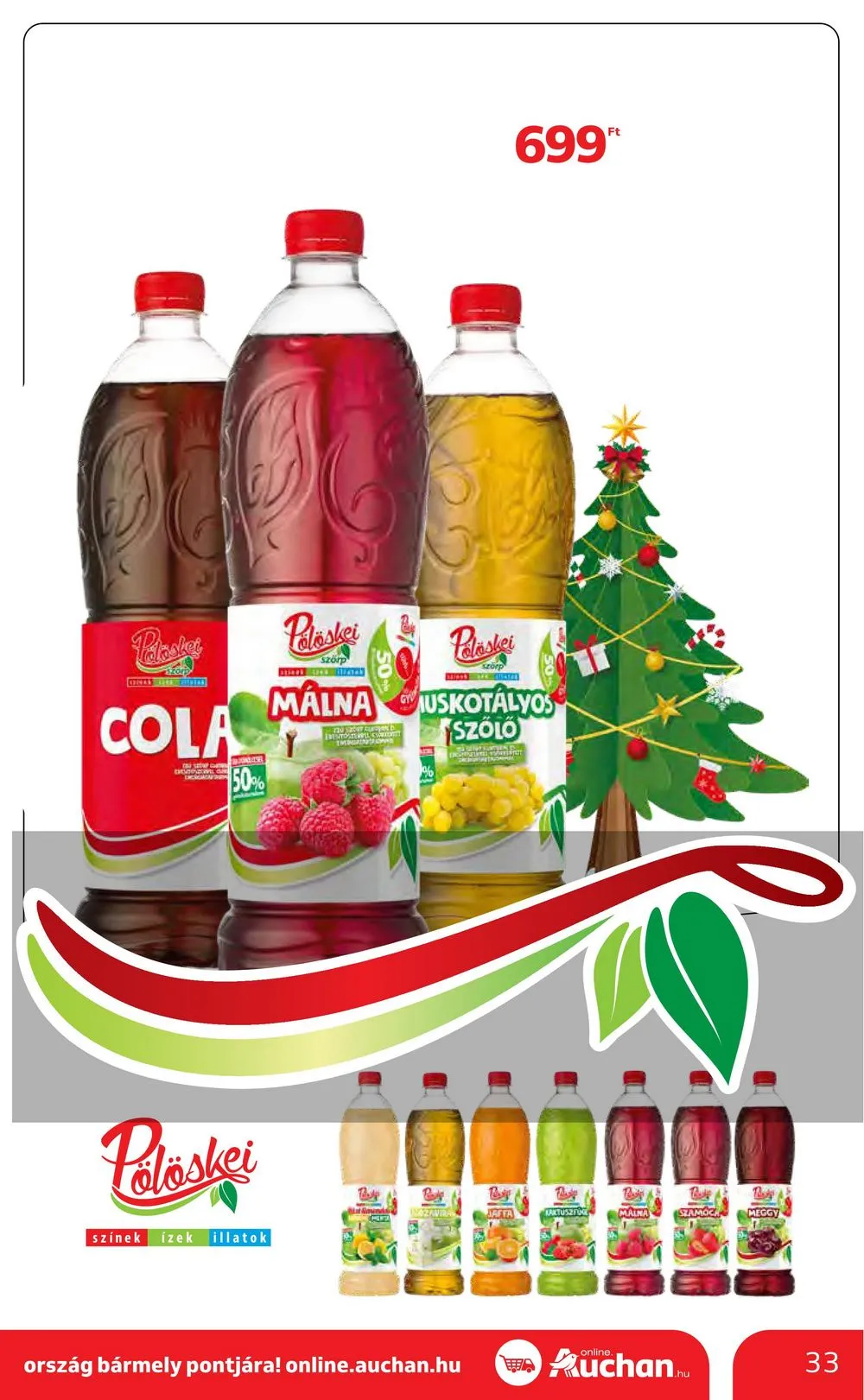 Auchan akciós újság Hipermarket 12.14–12.20 – 33. oldal
