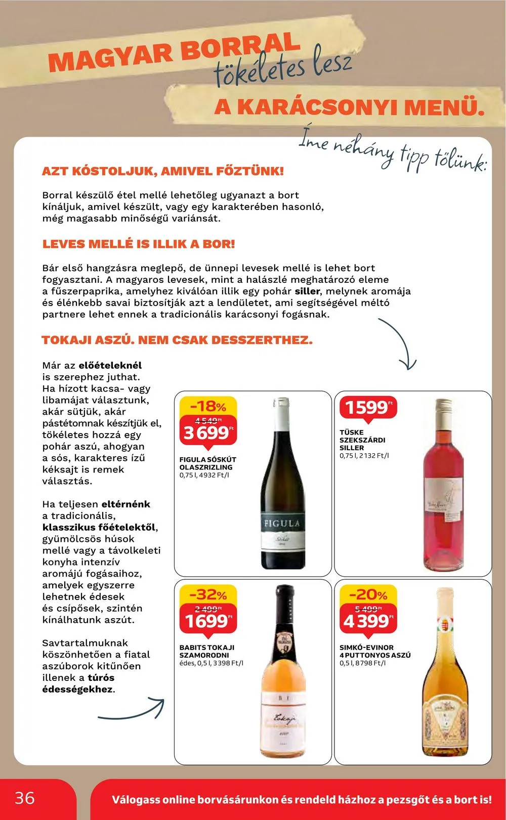 Auchan akciós újság Hipermarket 12.14–12.20 – 36. oldal