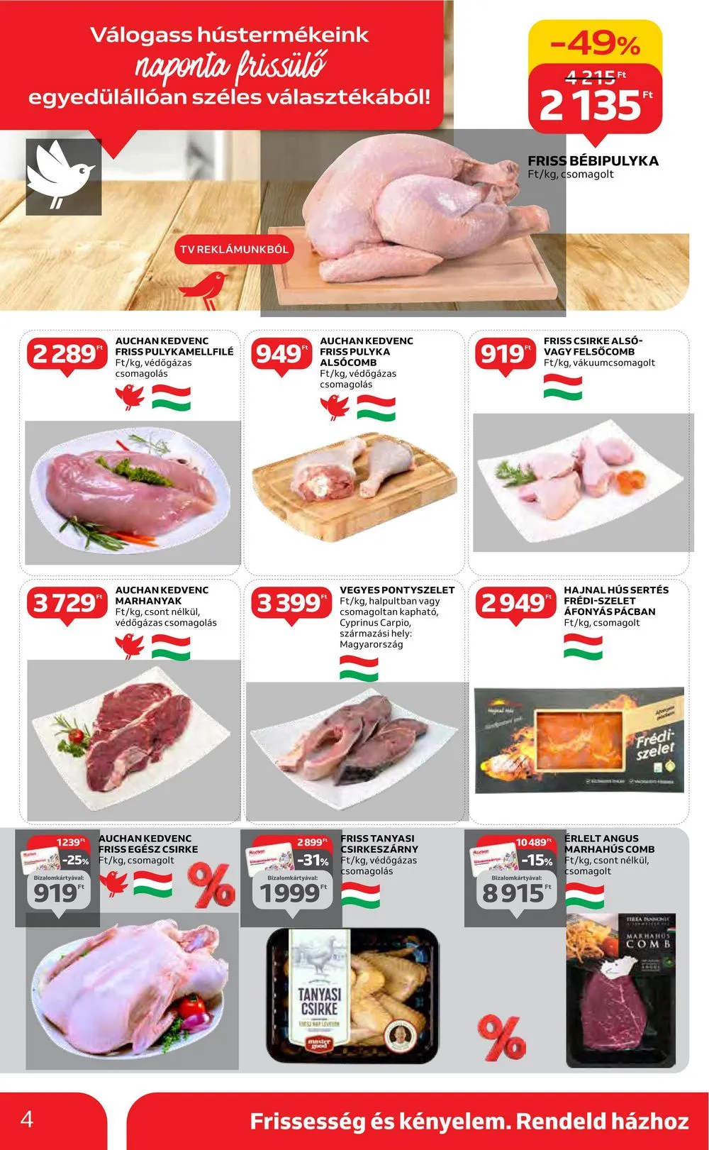 Auchan akciós újság Hipermarket 12.14–12.20 – 4. oldal