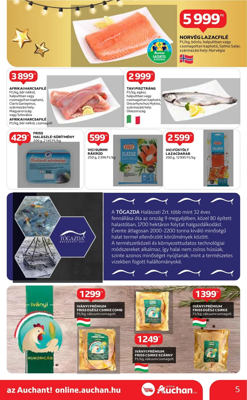 Auchan akciós újság Hipermarket 12.14–12.20 – 5. oldal