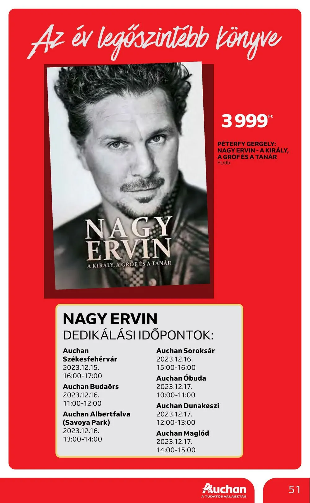 Auchan akciós újság Hipermarket 12.14–12.20 – 51. oldal