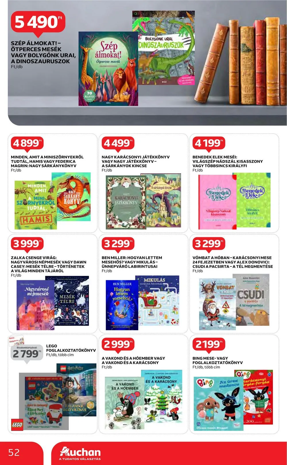 Auchan akciós újság Hipermarket 12.14–12.20 – 52. oldal
