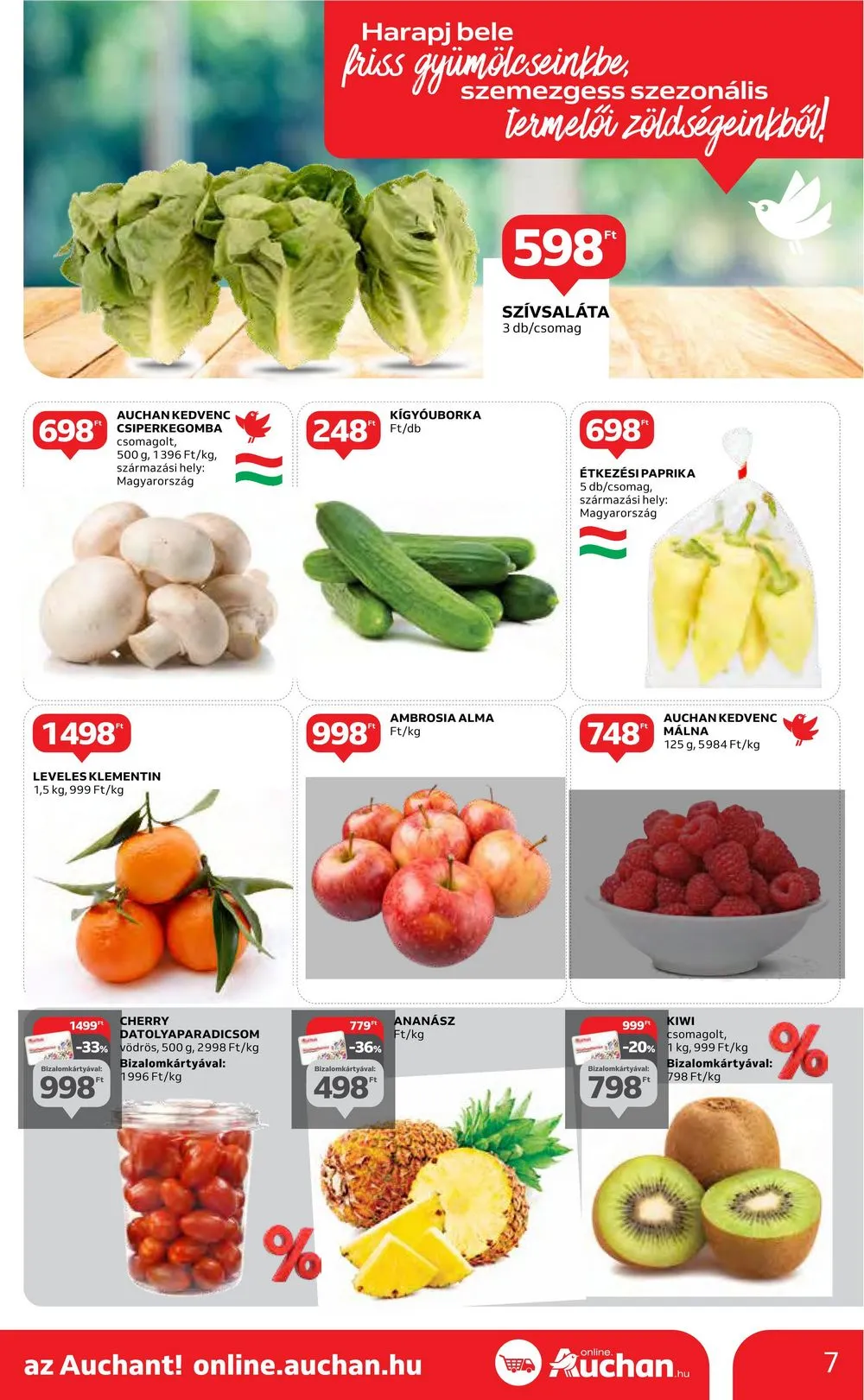 Auchan akciós újság Hipermarket 12.14–12.20 – 7. oldal