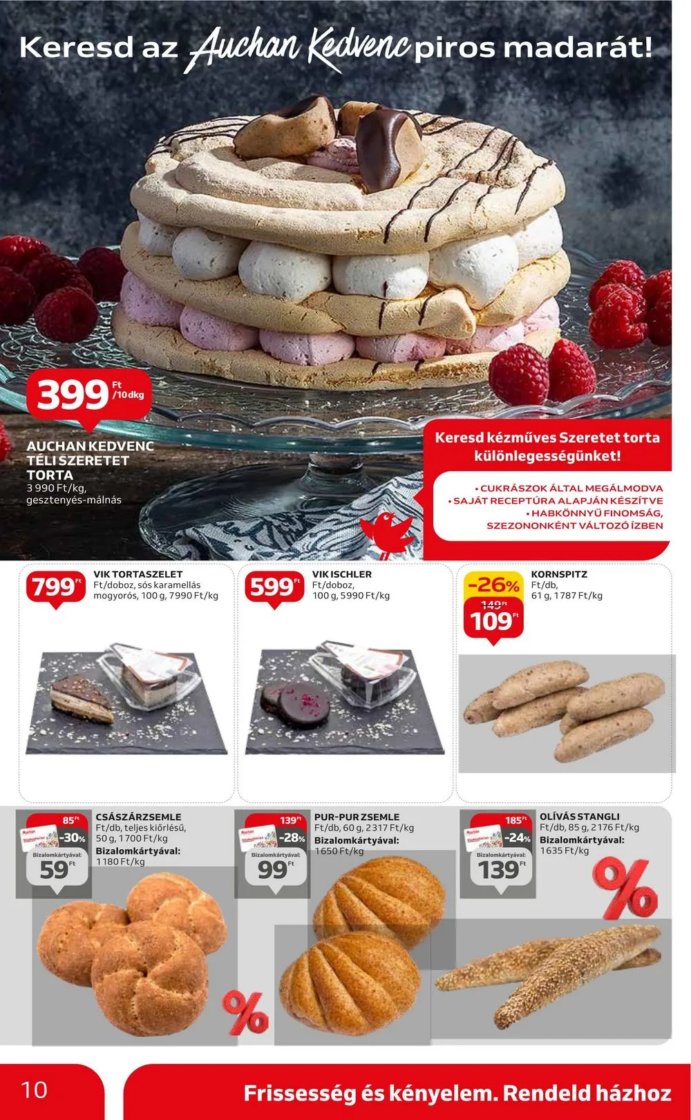 Auchan akciós újság Hipermarket 12.21–12.27 – 10. oldal