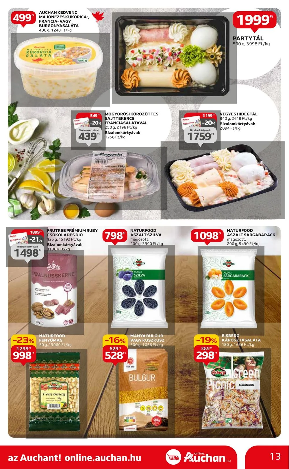 Auchan akciós újság Hipermarket 12.21–12.27 – 13. oldal