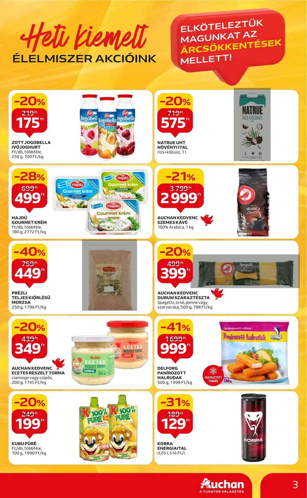 Auchan akciós újság Hipermarket 12.21–12.27 – 3. oldal