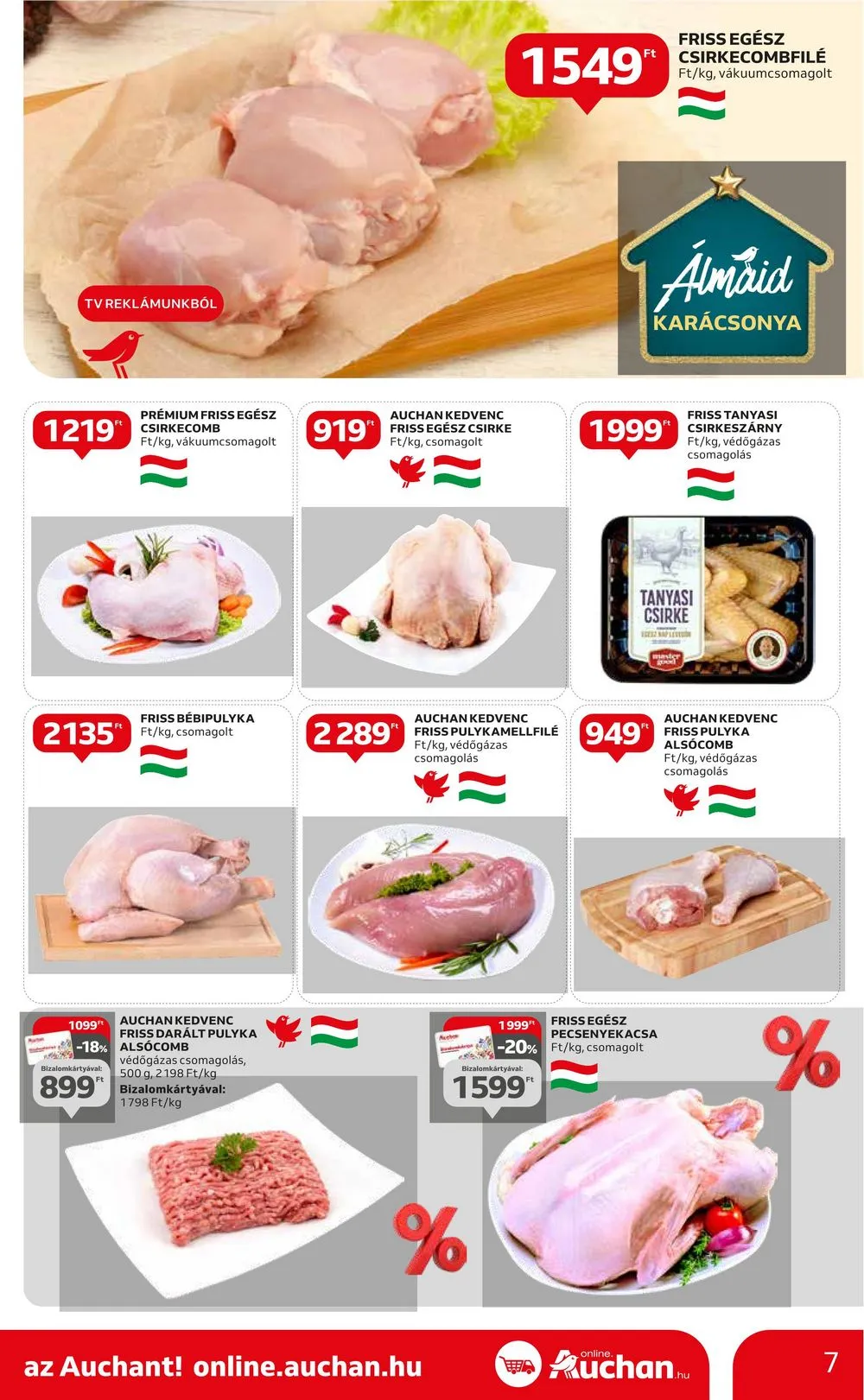 Auchan akciós újság Hipermarket 12.21–12.27 – 7. oldal