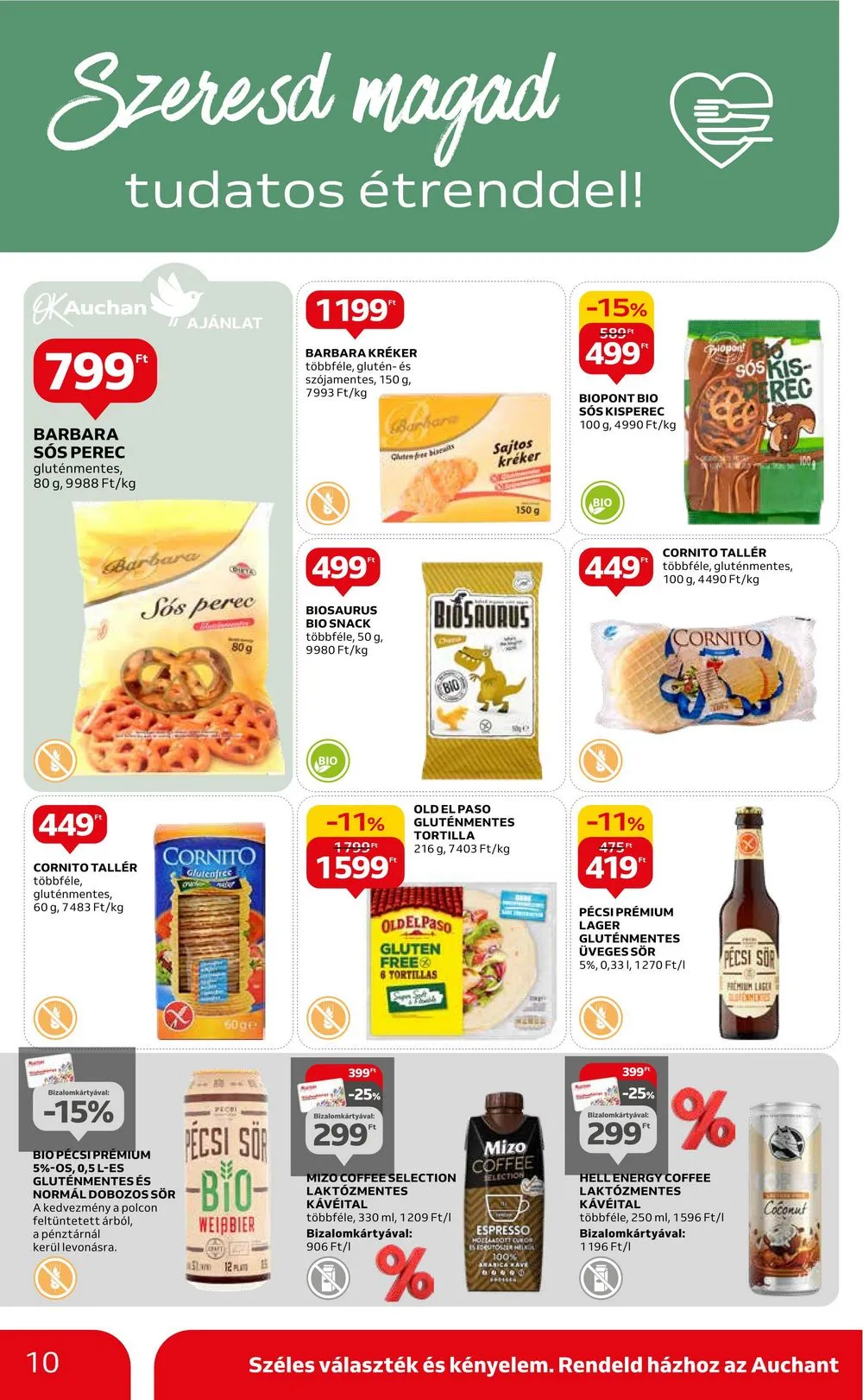 Auchan akciós újság Hipermarket 12.28–01.03 – 10. oldal
