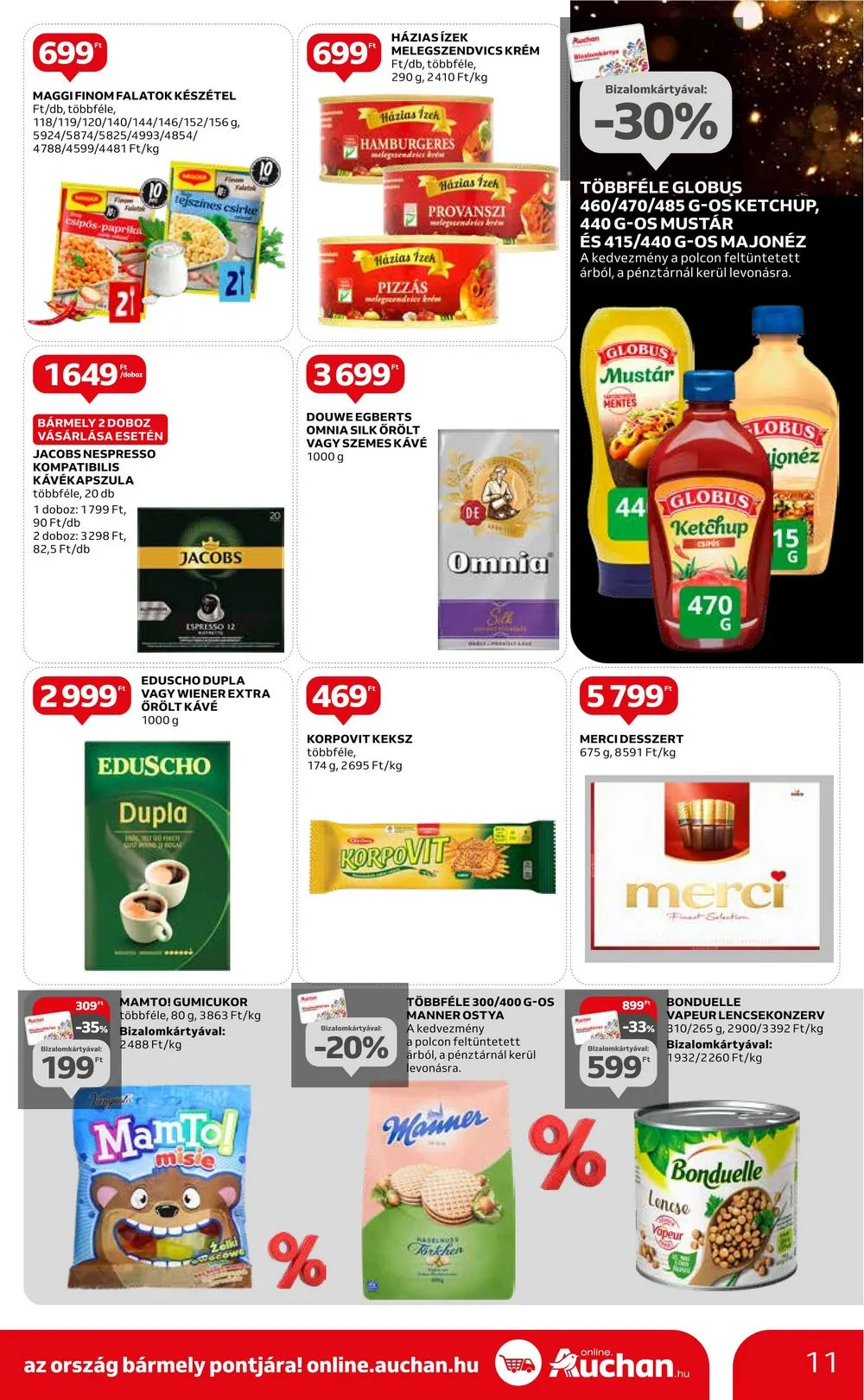 Auchan akciós újság Hipermarket 12.28–01.03 – 11. oldal