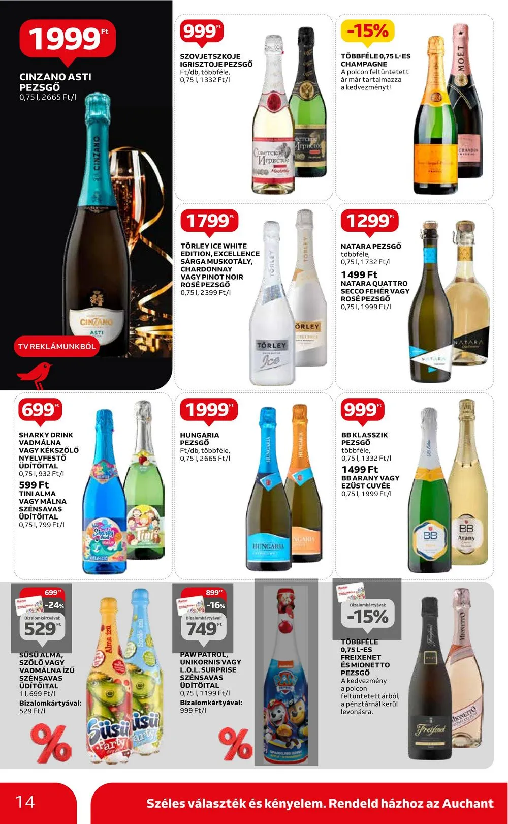 Auchan akciós újság Hipermarket 12.28–01.03 – 14. oldal