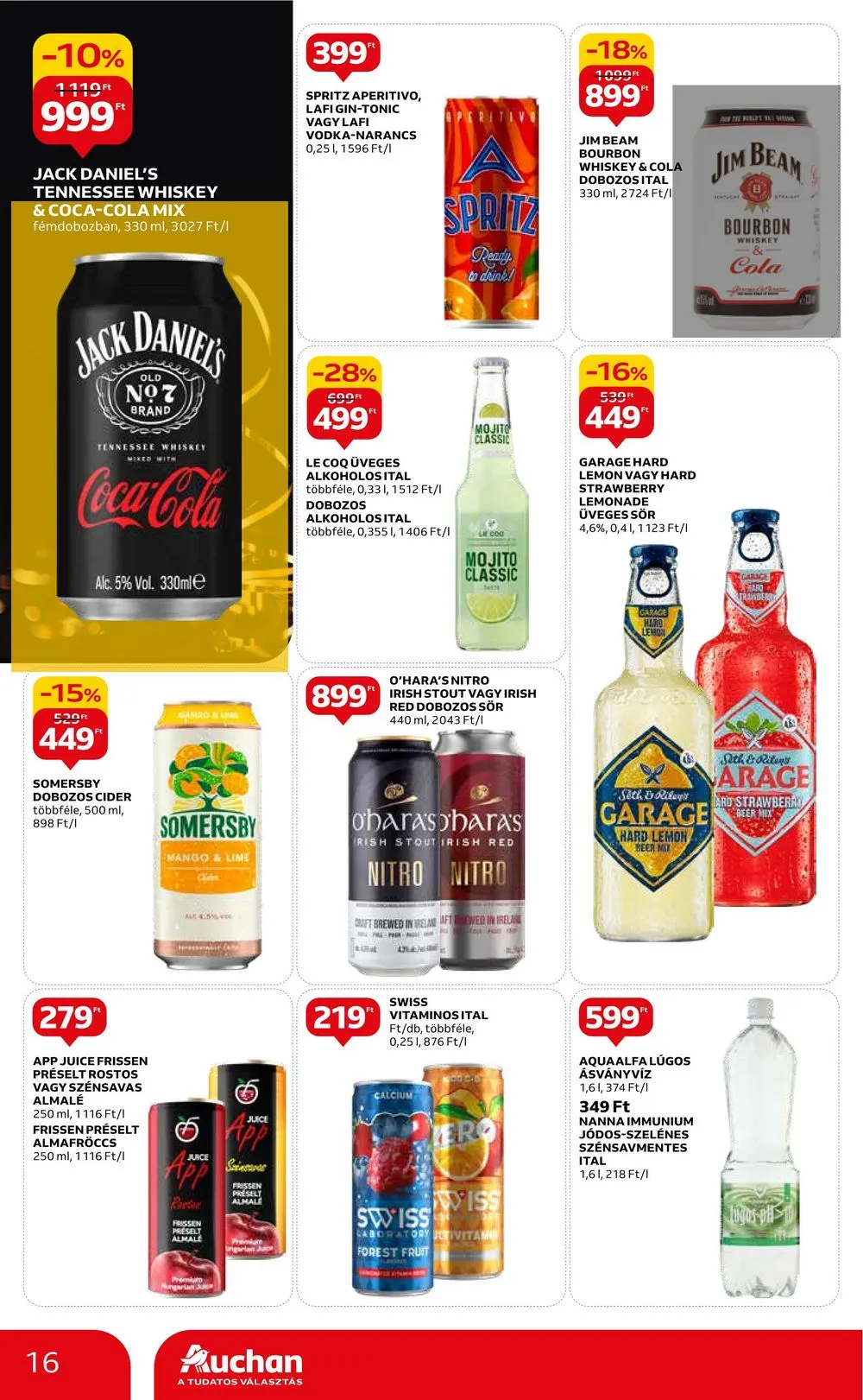 Auchan akciós újság Hipermarket 12.28–01.03 – 16. oldal