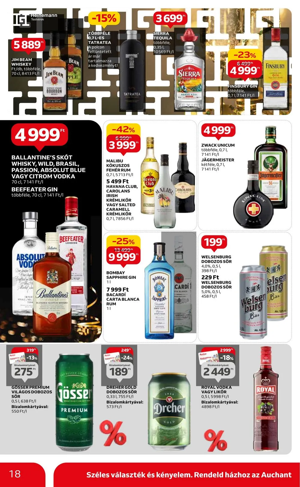 Auchan akciós újság Hipermarket 12.28–01.03 – 18. oldal