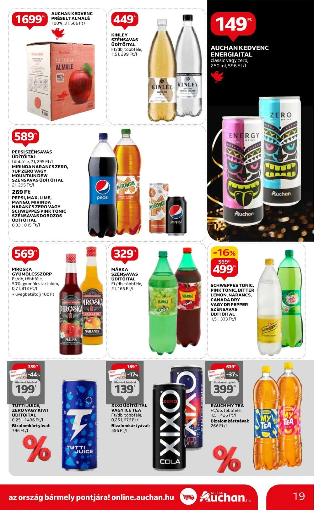 Auchan akciós újság Hipermarket 12.28–01.03 – 19. oldal