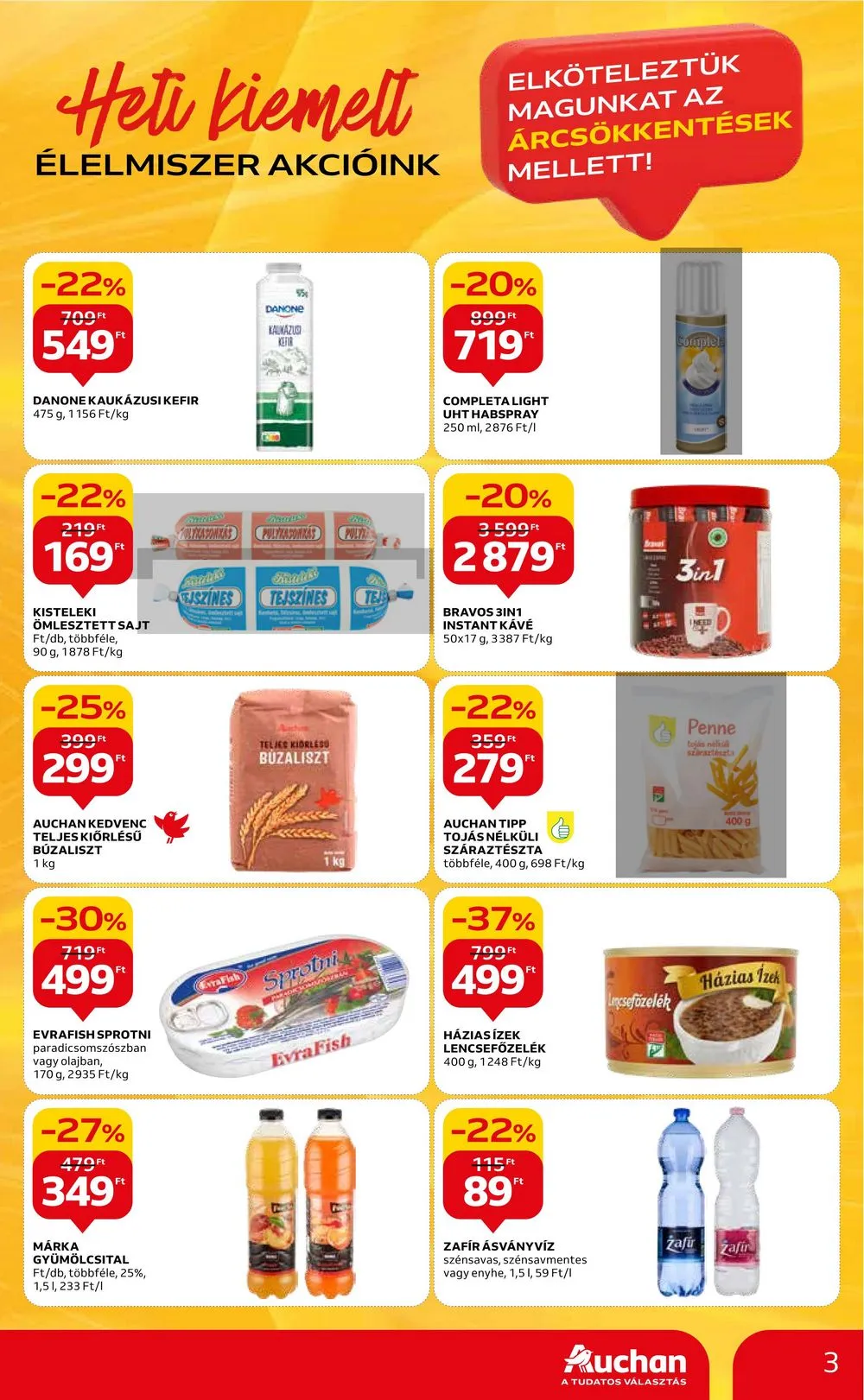 Auchan akciós újság Hipermarket 12.28–01.03 – 3. oldal