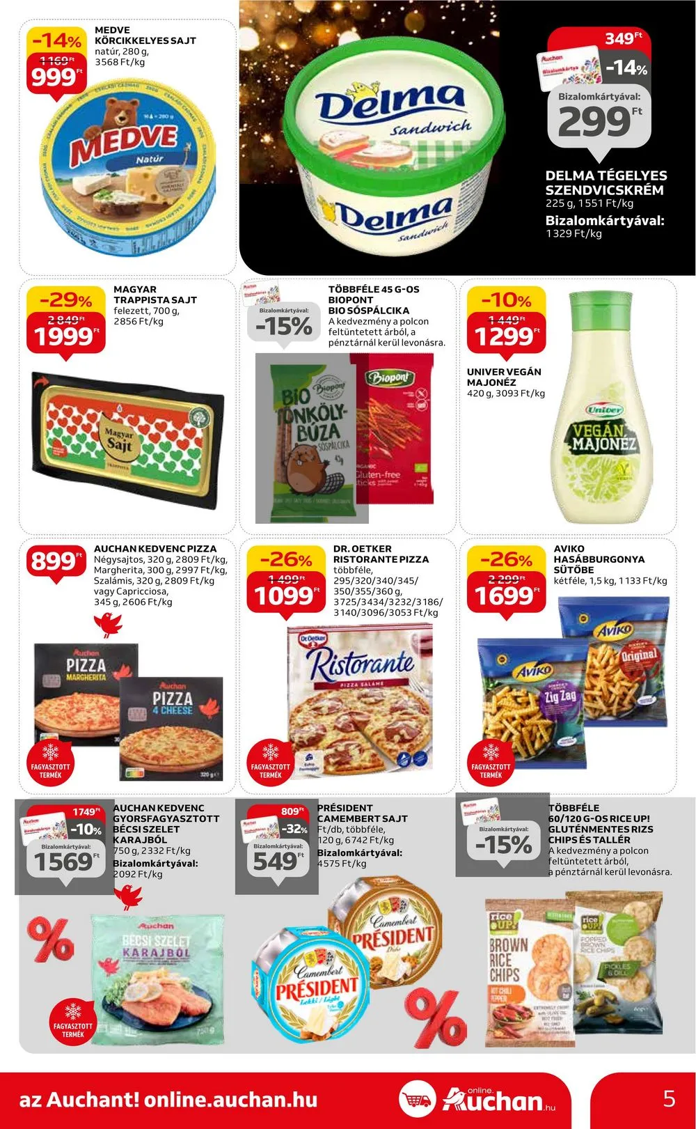 Auchan akciós újság Hipermarket 12.28–01.03 – 5. oldal