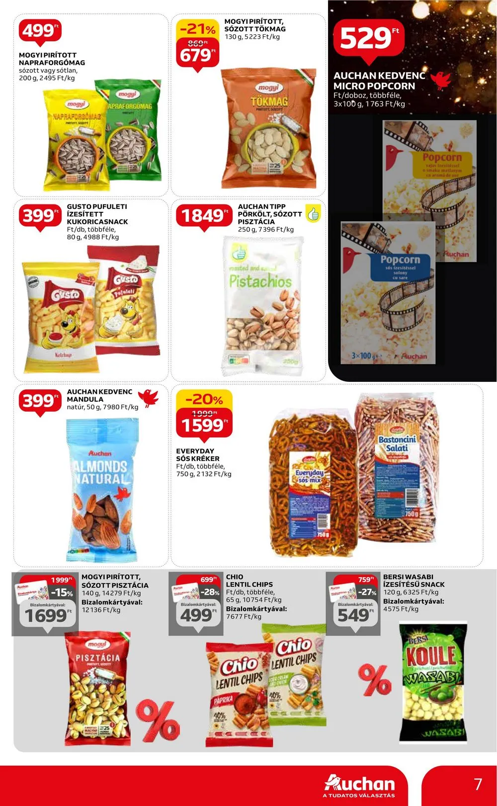 Auchan akciós újság Hipermarket 12.28–01.03 – 7. oldal