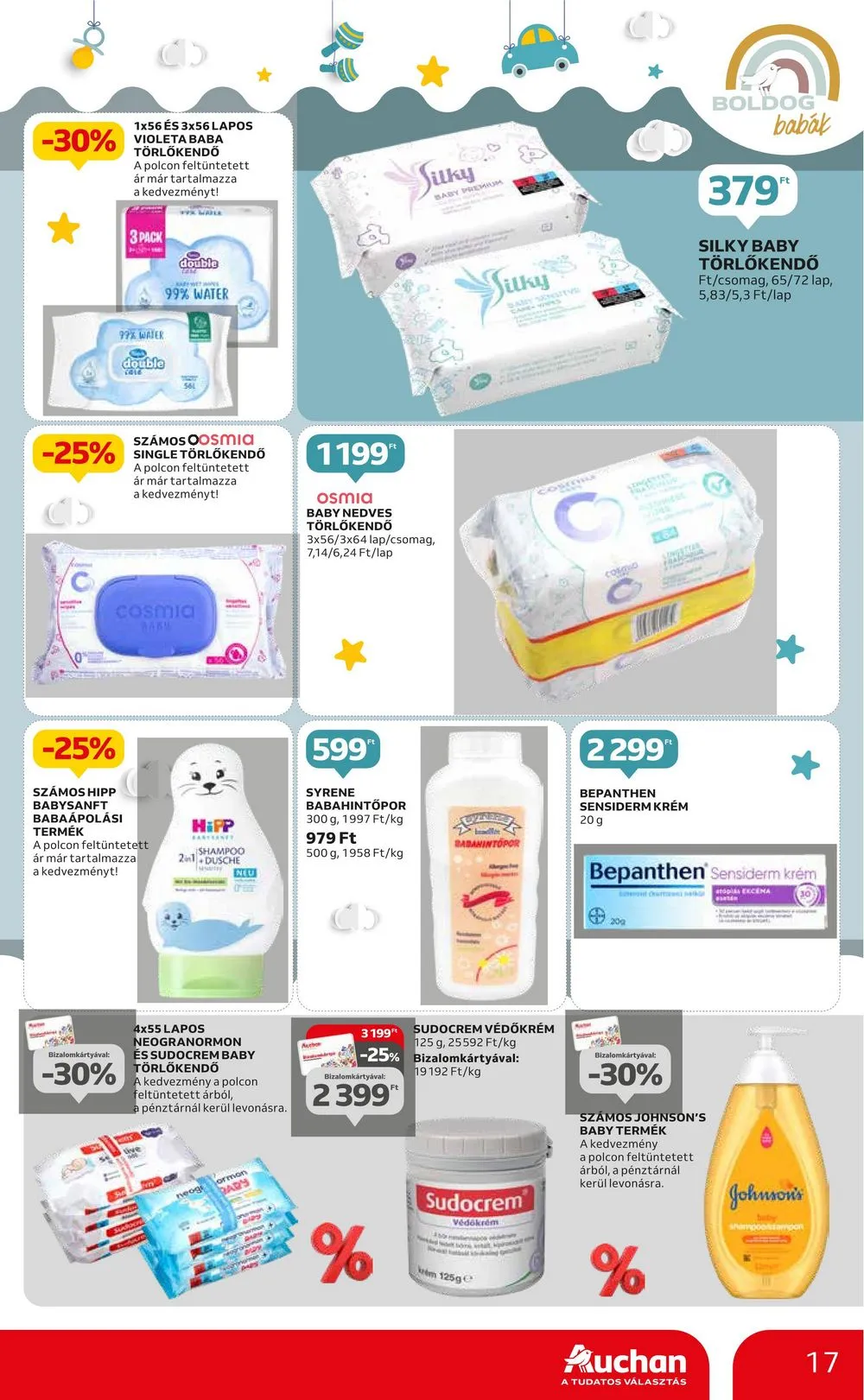 Auchan akciós újság Hipermarket 01.04–01.17 – 17. oldal