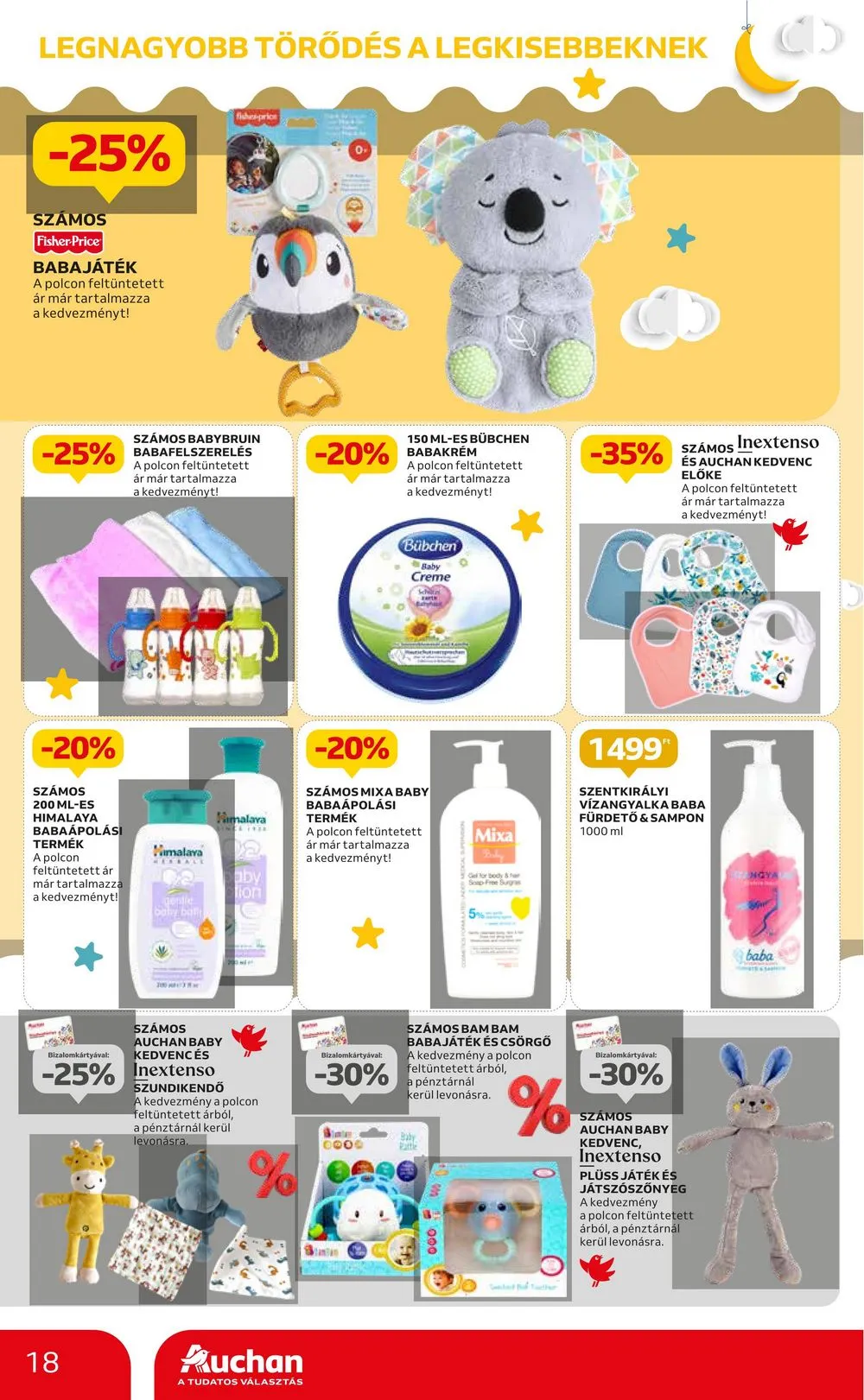 Auchan akciós újság Hipermarket 01.04–01.17 – 18. oldal
