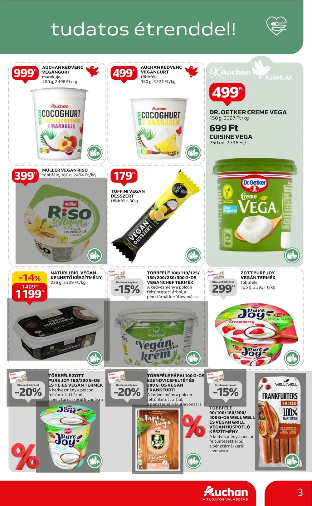 Auchan akciós újság Hipermarket 01.04–01.17 – 3. oldal