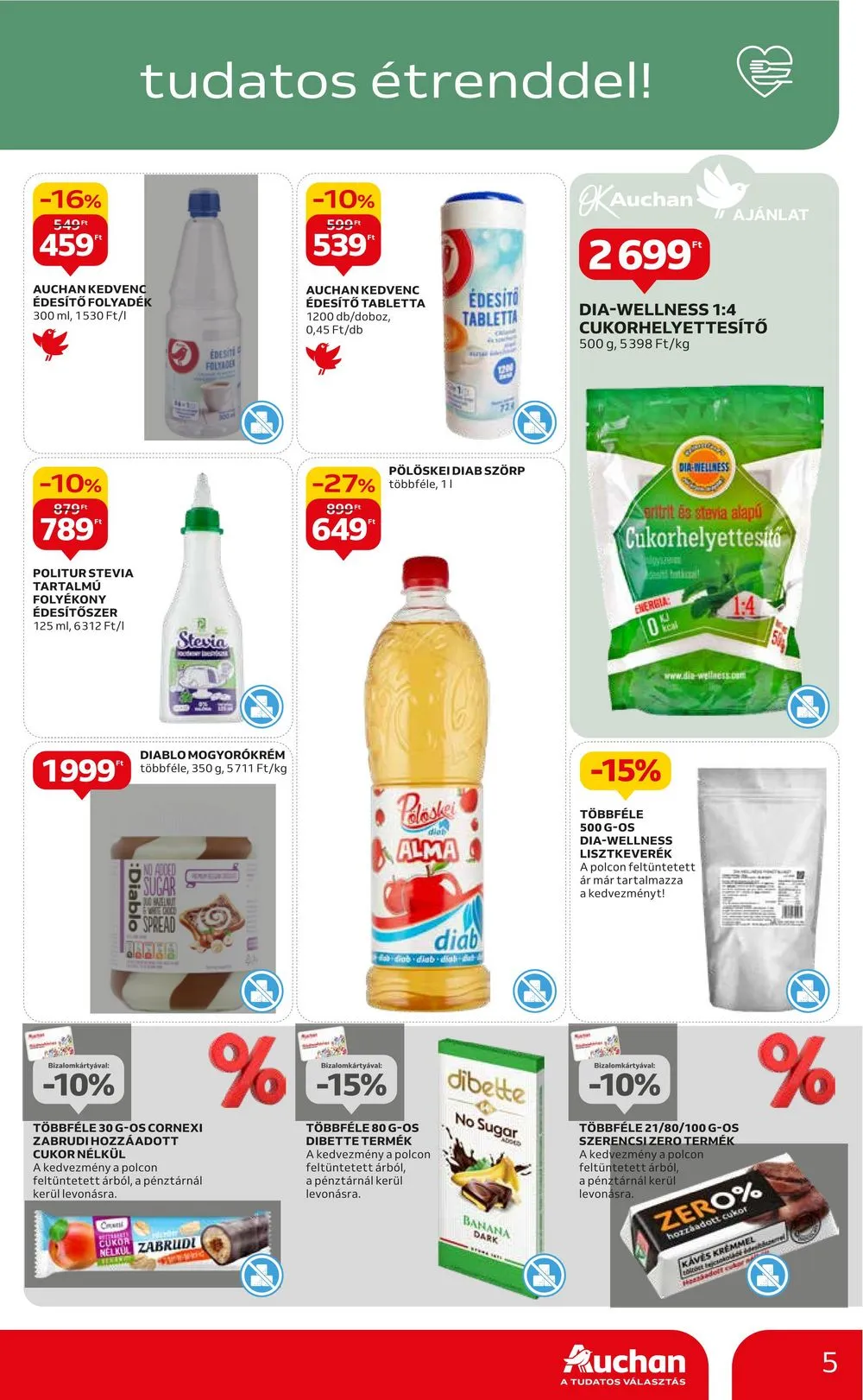 Auchan akciós újság Hipermarket 01.04–01.17 – 5. oldal