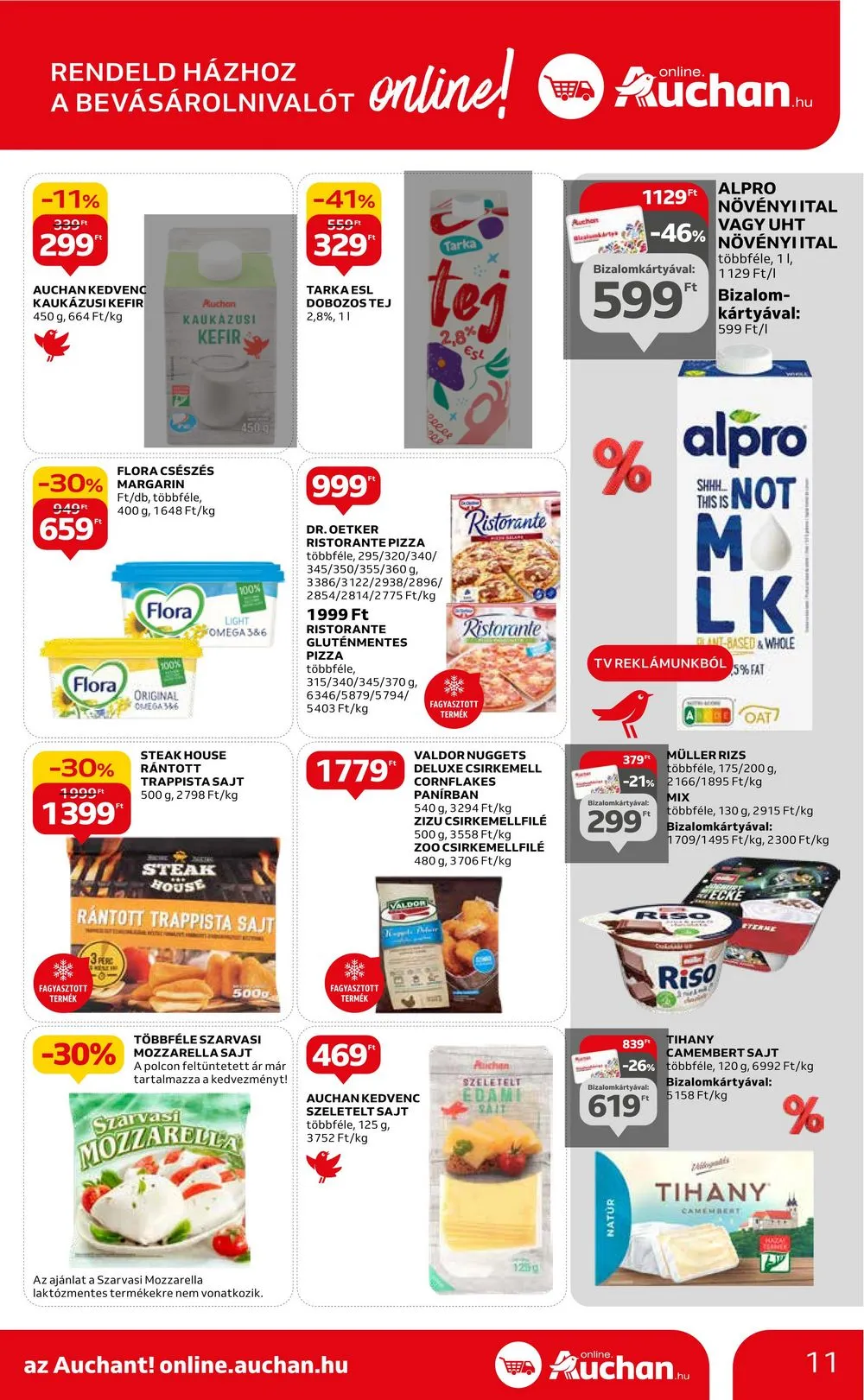 Auchan akciós újság Hipermarket 01.11–01.17 – 11. oldal