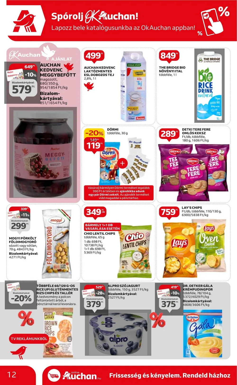 Auchan akciós újság Hipermarket 01.11–01.17 – 12. oldal