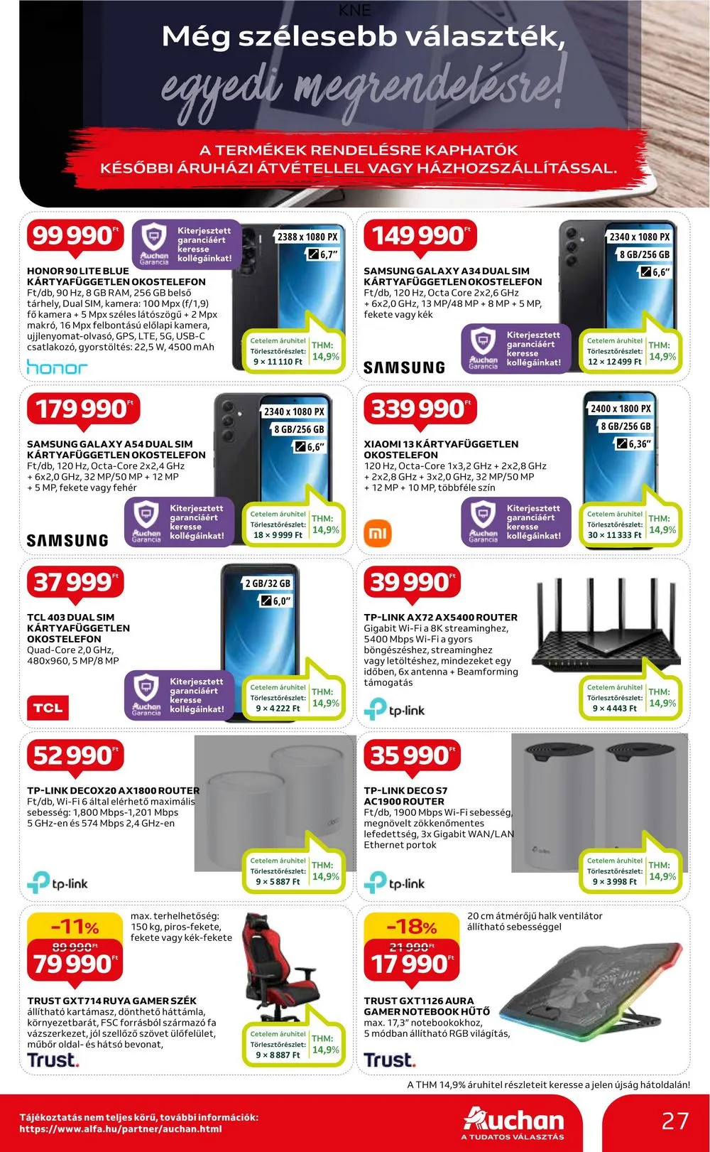 Auchan akciós újság Hipermarket 01.11–01.17 – 27. oldal