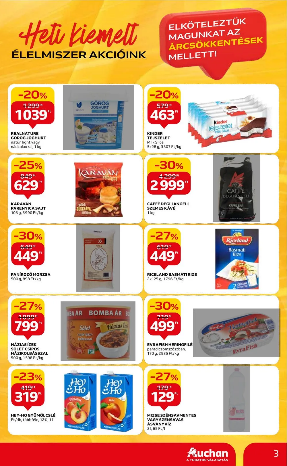 Auchan akciós újság Hipermarket 01.11–01.17 – 3. oldal