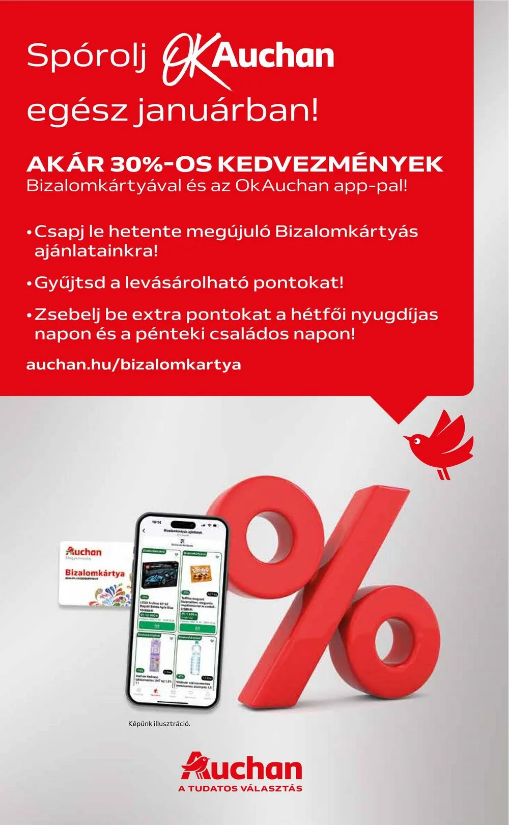 Auchan akciós újság Hipermarket 01.11–01.17 – 4. oldal