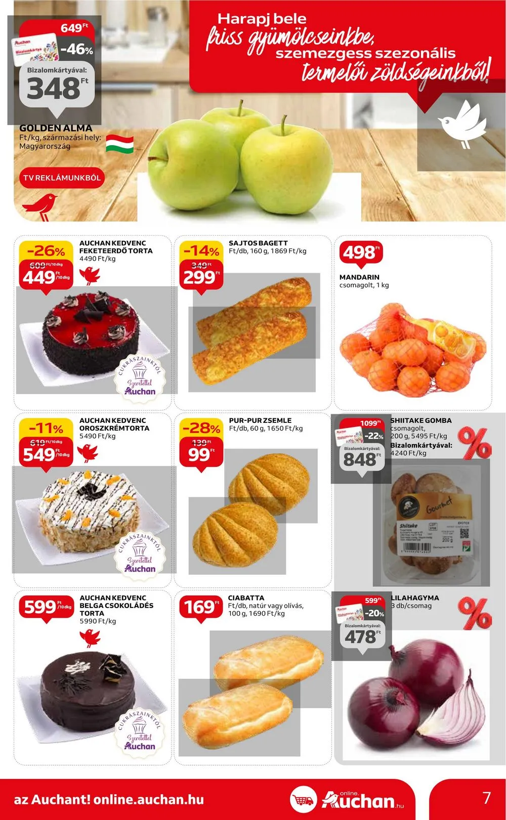 Auchan akciós újság Hipermarket 01.11–01.17 – 7. oldal