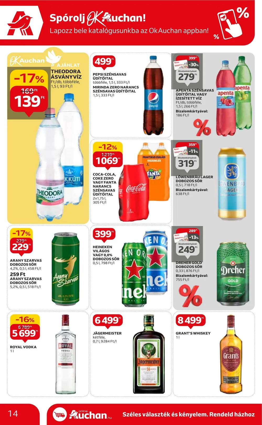 Auchan akciós újság Hipermarket 01.18–01.24 – 14. oldal