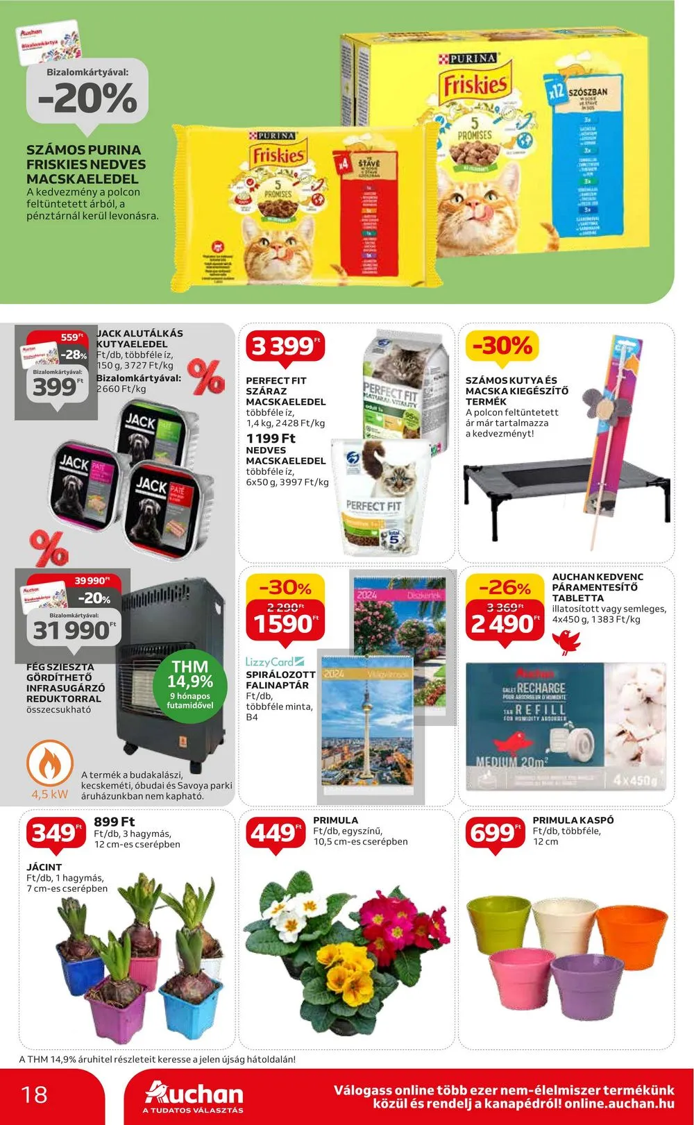 Auchan akciós újság Hipermarket 01.18–01.24 – 18. oldal