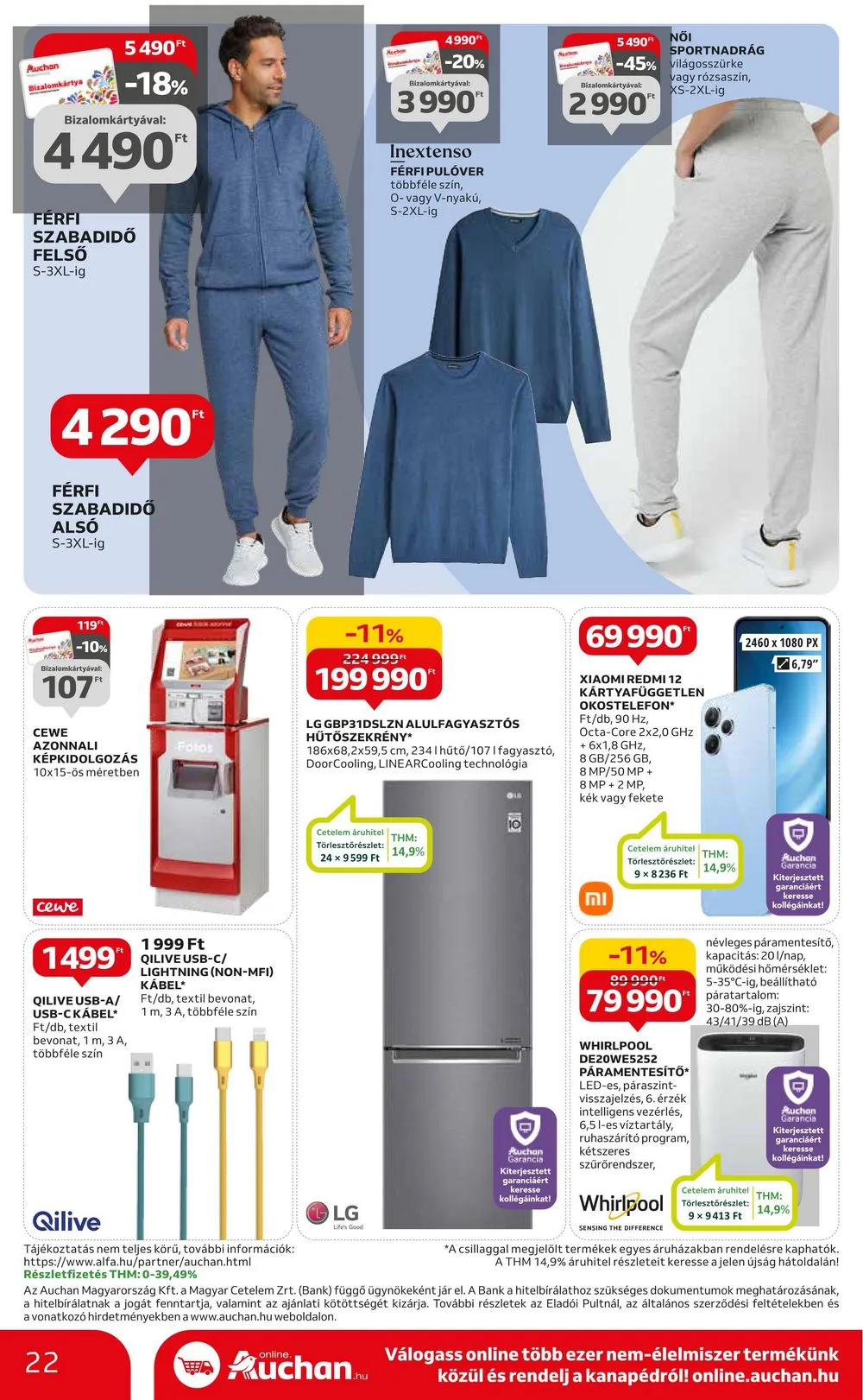 Auchan akciós újság Hipermarket 01.18–01.24 – 22. oldal
