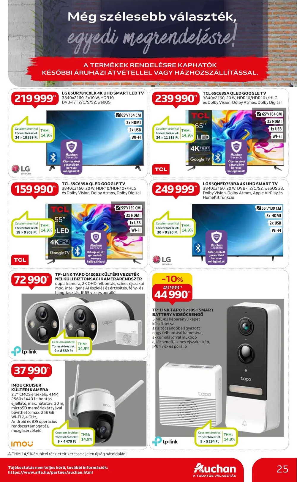 Auchan akciós újság Hipermarket 01.18–01.24 – 25. oldal