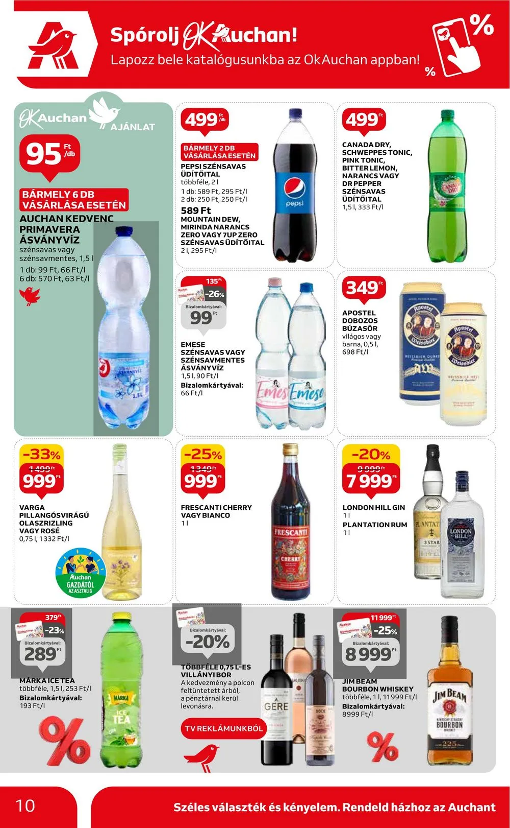 Auchan akciós újság Hipermarket 01.25–01.31 – 10. oldal