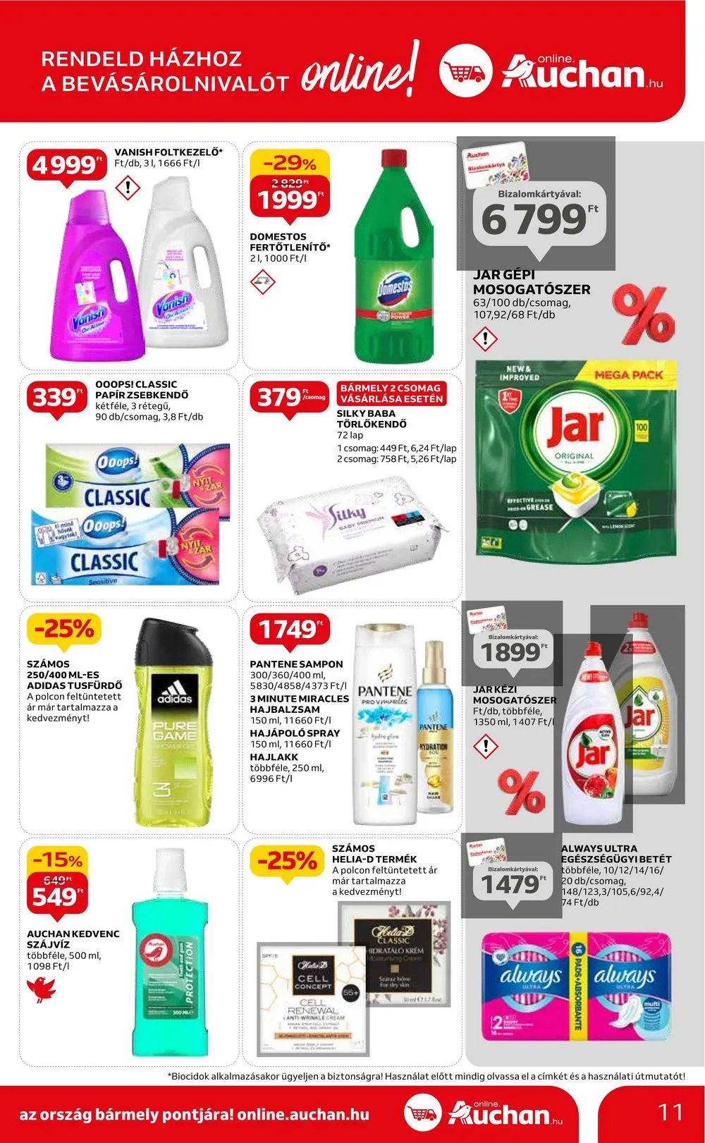 Auchan akciós újság Hipermarket 01.25–01.31 – 11. oldal